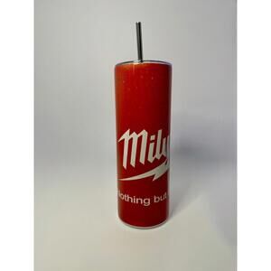 20 oz Milwaukee Stainless Steel Tumbler with Lid, Straw